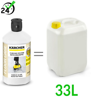 RM 532 (1L, rozcieńczanie 3%) środek do pielęgnacji posadzek matowych, linoleum, PCV, Karcher