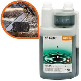 Olej syntetyczny z dozownikiem do silników dwusuwowych HP Super, 1L, Stihl