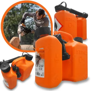 Kanister Kombi Stihl pomarańczowy, 3L / 1,5L