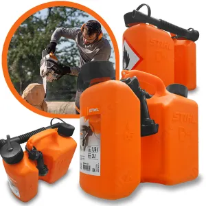 Kanister Kombi Stihl pomarańczowy, 3L / 1,5L