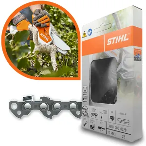 Łańcuch STIHL 1/4" P, 1,1 mm, 28 ogniw, na prowadnicę 10 cm, PM3, do GTA 26