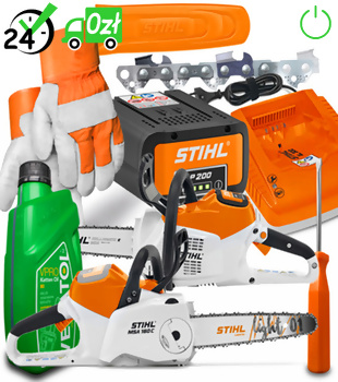Stihl MSA 160 C-B (30cm, 1/4 " P) nowoczesna pilarka akumulatorowa, GOTOWY DO PRACY