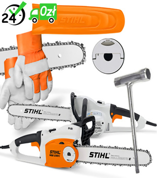 Stihl MSE 230 C-B + profesjonalne rękawice (2,3kW, 35cm) pilarka elektryczna