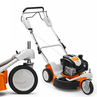 Stihl RM 3 RT (3,3KM, 48cm) Bardzo zwinna 3-kołowa kosiarka wielofunkcyjna