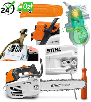 Stihl MS 201 TC-M + Rękawice Robocze (2,4KM, 3,7kg) Mocna pilarka spalinowa o dużej mocy