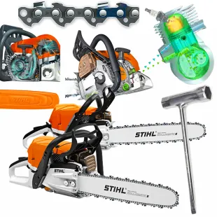 Stihl MS 400 C-M + Heated Box (5,4KM, 40cm) pierwsza pilarka z tłokiem magnezowym 