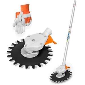 STIHL RG-KM Przystawka do usuwania chwastów + RĘKAWICE