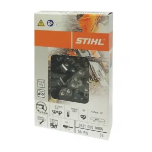 Łańcuch Stihl 3/8", 1,6 mm, 56 ogniw, na prowadnicę 37 cm, Rapid Super (RS)