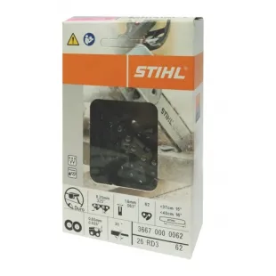 Łańcuch Stihl .325", 1,3 mm, 67 ogniw, na prowadnicę 40 cm, Rapid Duro 3 Pro (RD3)