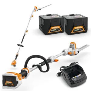 HLA 56 SET + 2x AK20 + AL101 (45cm, 36V) Akumulatorowe Nożyce do Żywopłotu, Stihl