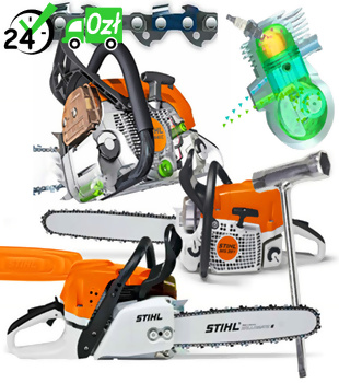 Stihl MS 391 + Rękawice Robocze (4,5KM, 40cm) doskonała, trwała i kompaktowa pilarka spalinowa