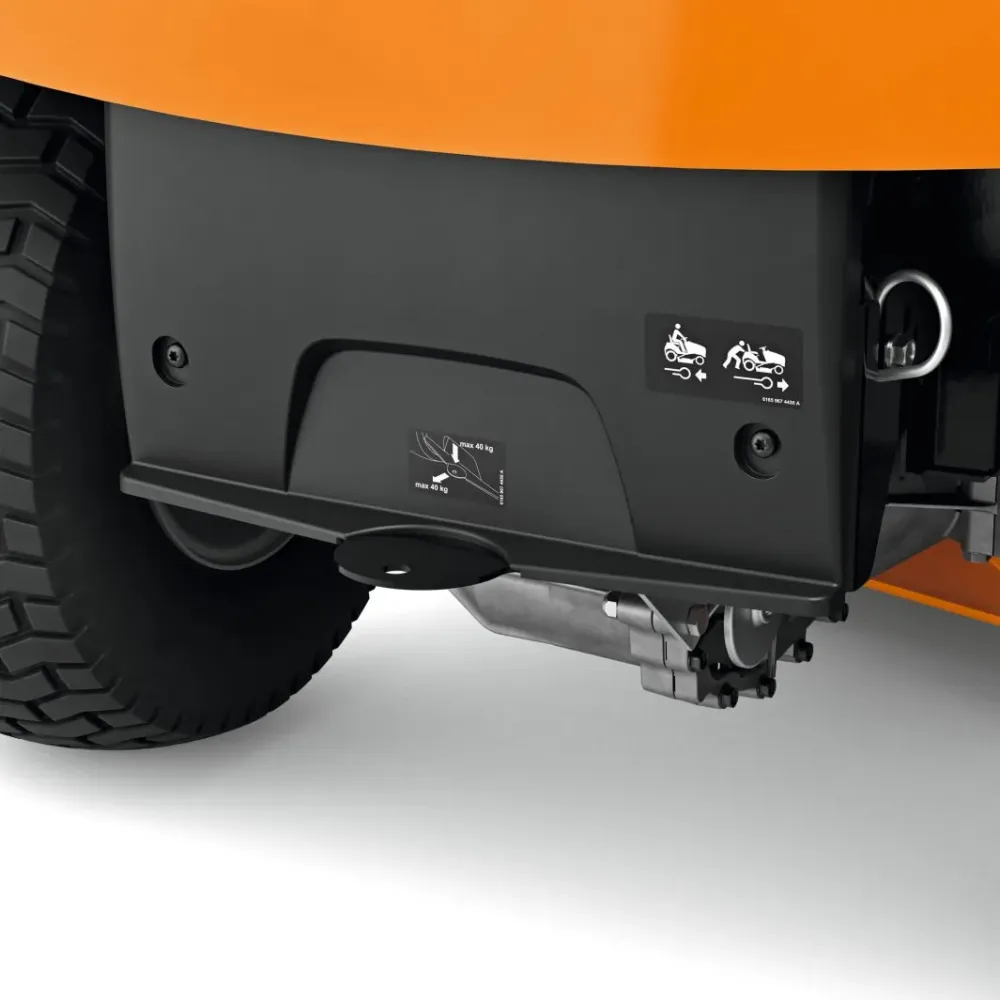 STIHL RT 4112 SZ – Traktor ogrodowy z wyrzutem bocznym do 8000 m² | 2-cylindrowy silnik