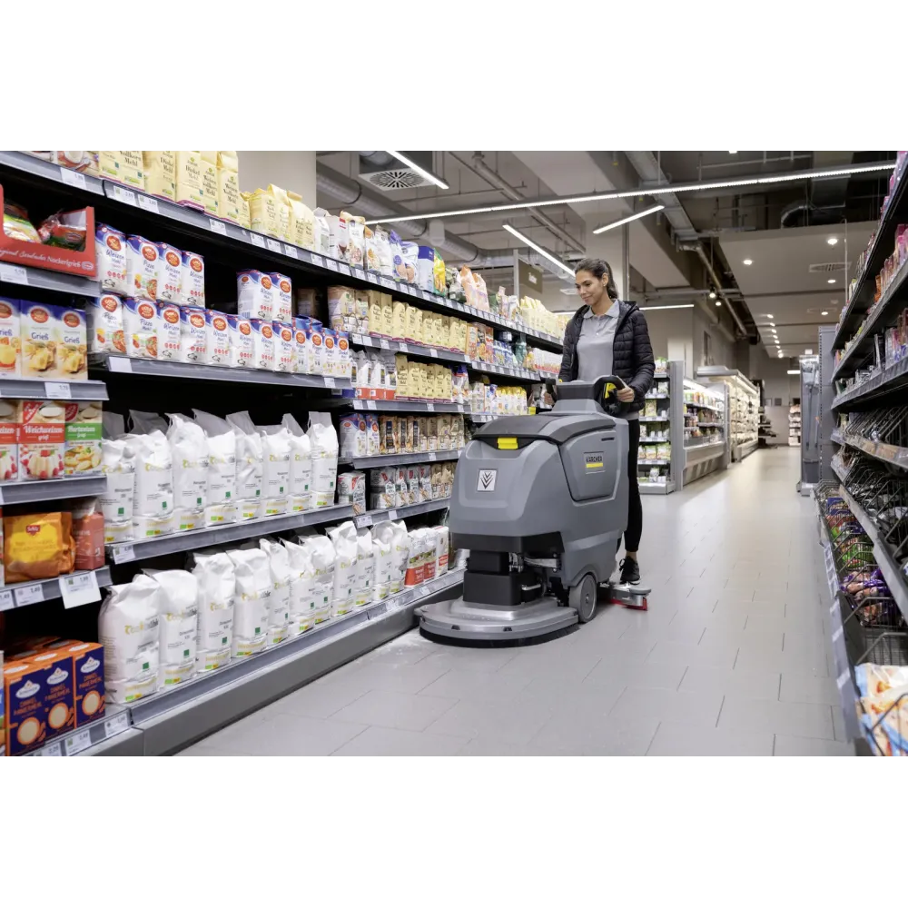 Szorowarka Kärcher B 50 W Bp 80 Ah Li+D51 – Profesjonalna, Akumulatorowa, Aluminiowa