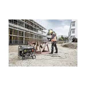 Generator prądu PGG 3/1 2,8 kW | Mobilny agregat benzynowy z AVR i kołami