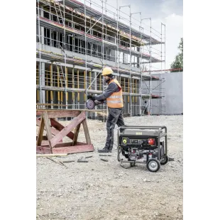 Generator prądu PGG 3/1 2,8 kW | Mobilny agregat benzynowy z AVR i kołami