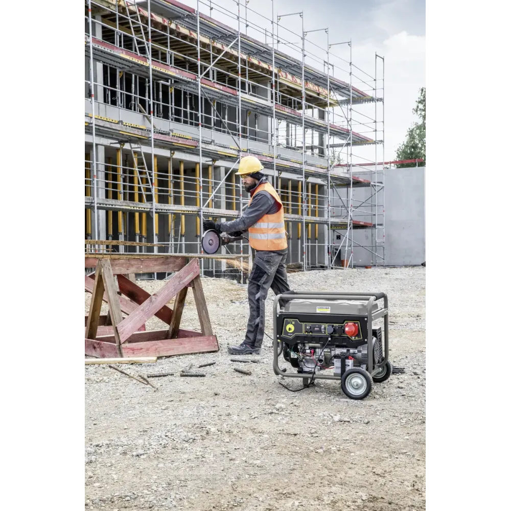 Generator prądu PGG 3/1 2,8 kW | Mobilny agregat benzynowy z AVR i kołami