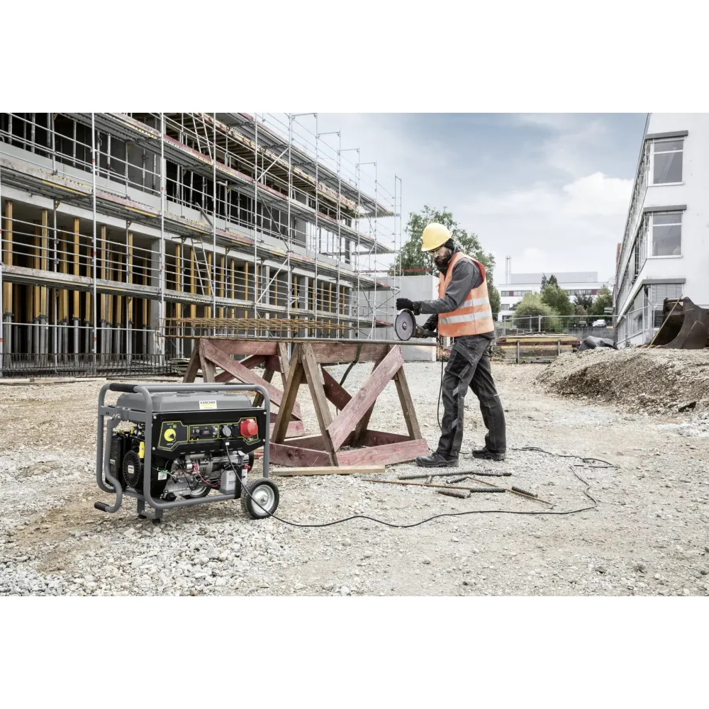 Generator prądu Kärcher PGG 8/3 7 kW 400V | Trójfazowy agregat benzynowy AVR