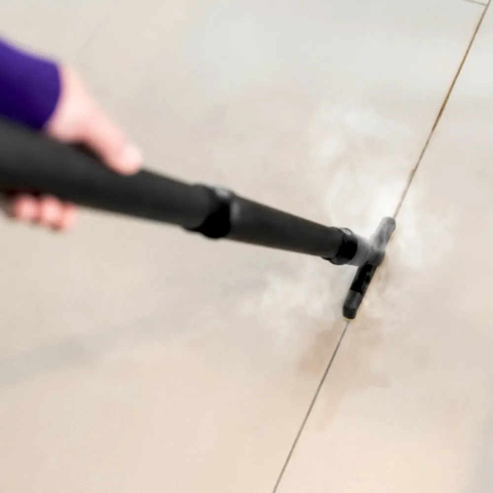 Szczotka do fug Kärcher XXL – szybkie i łatwe czyszczenie parowe