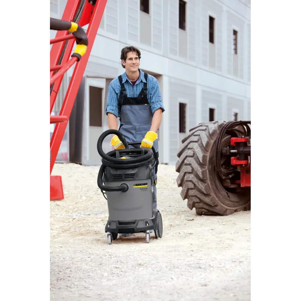 Kärcher NT 65/2 Tact² – Odkurzacz przemysłowy klasa M | 2 turbiny, 65 l, TACT²