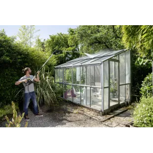 KARCHER zestaw do czyszczenia elewacji i szyb – teleskopowa lanca TLA 4 + nakładka do fasad