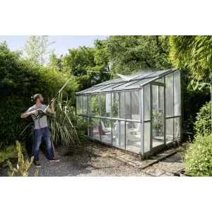 KARCHER zestaw do czyszczenia elewacji i szyb – teleskopowa lanca TLA 4 + nakładka do fasad