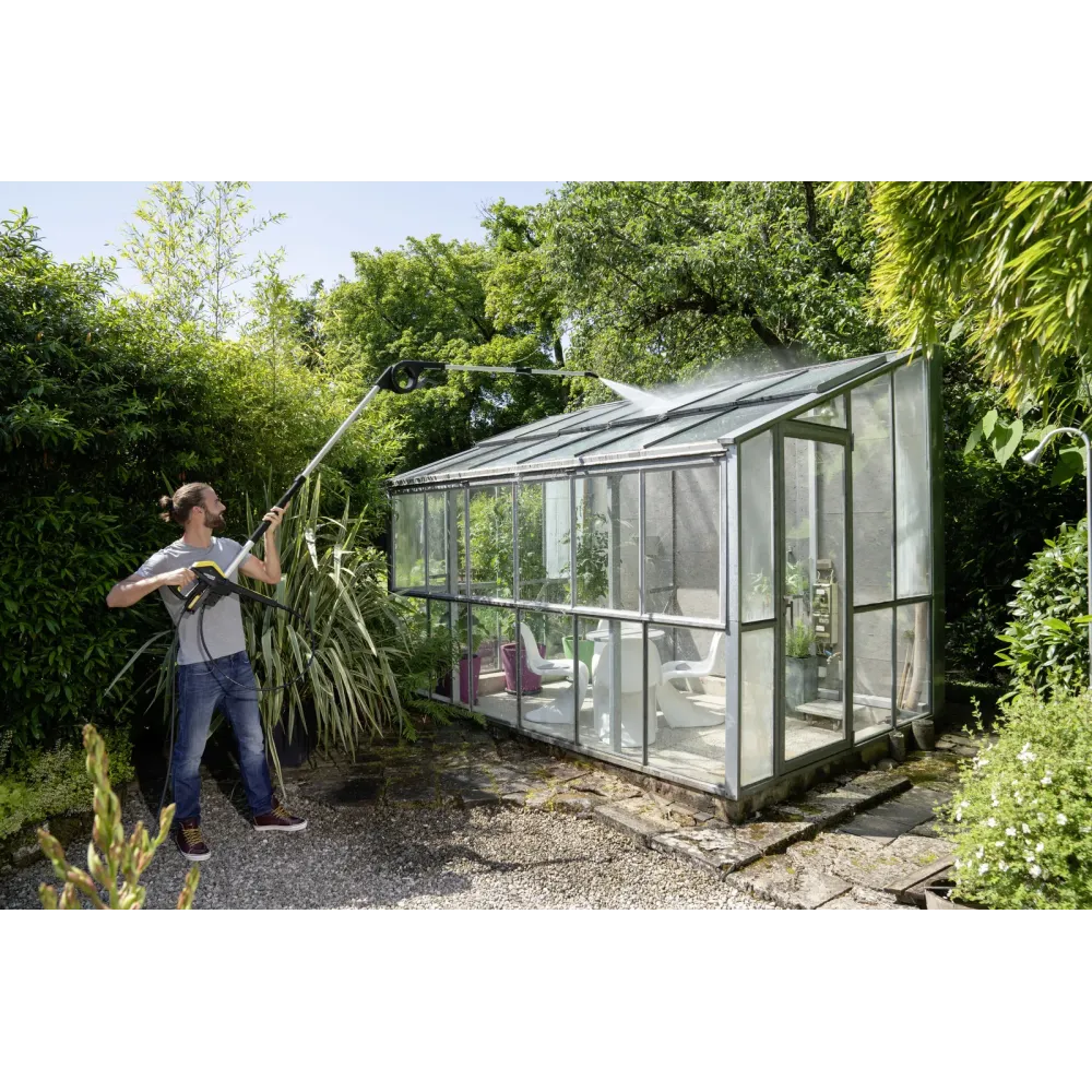 KARCHER zestaw do czyszczenia elewacji i szyb – teleskopowa lanca TLA 4 + nakładka do fasad