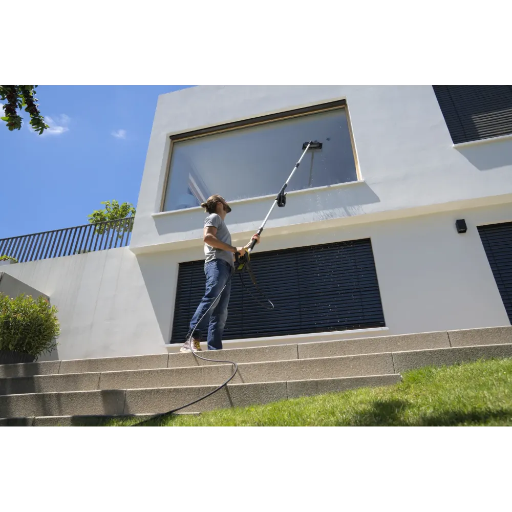 KARCHER zestaw do czyszczenia elewacji i szyb – teleskopowa lanca TLA 4 + nakładka do fasad