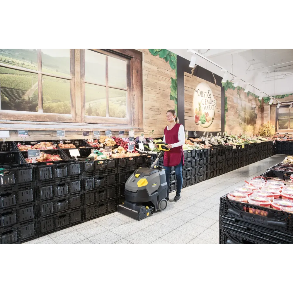 Karcher BR 45/22 C Bp Pack Li – akumulatorowa szorowarka kompaktowa 450 mm | profesjonalne czyszczenie