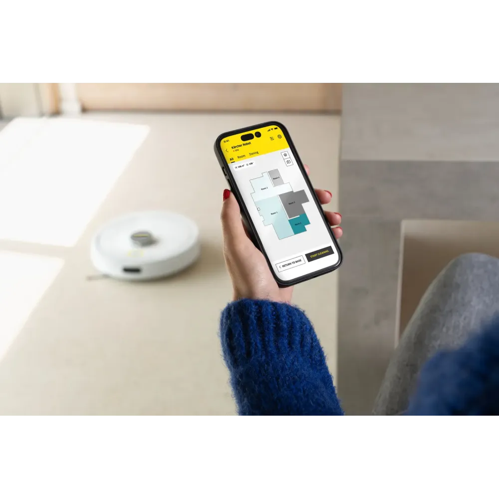 Karcher RVC 3 Comfort – inteligentny robot sprzątający z mopowaniem i automatycznym opróżnianiem