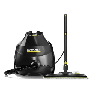 Parownica Karcher SC 3 EasyFix Go!Further – czarna, 1900 W, para non-stop, zabija 99,999% wirusów | sklep