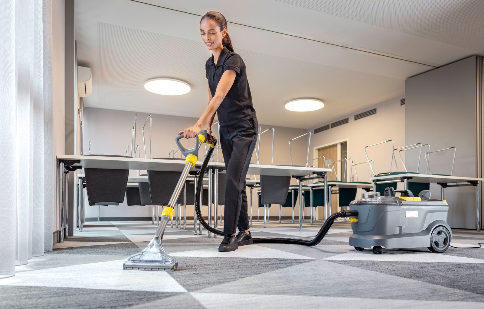 Myjka ciśnieniowa K 7 Power Flex: Plug 'n' Clean — system podawania środka czyszczącego Kärcher