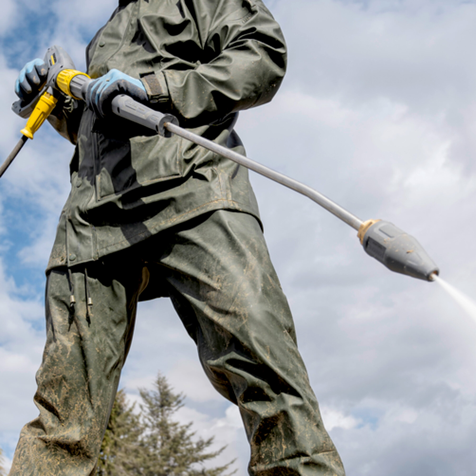 Myjka ciśnieniowa K 7 Power Flex: Plug 'n' Clean — system podawania środka czyszczącego Kärcher