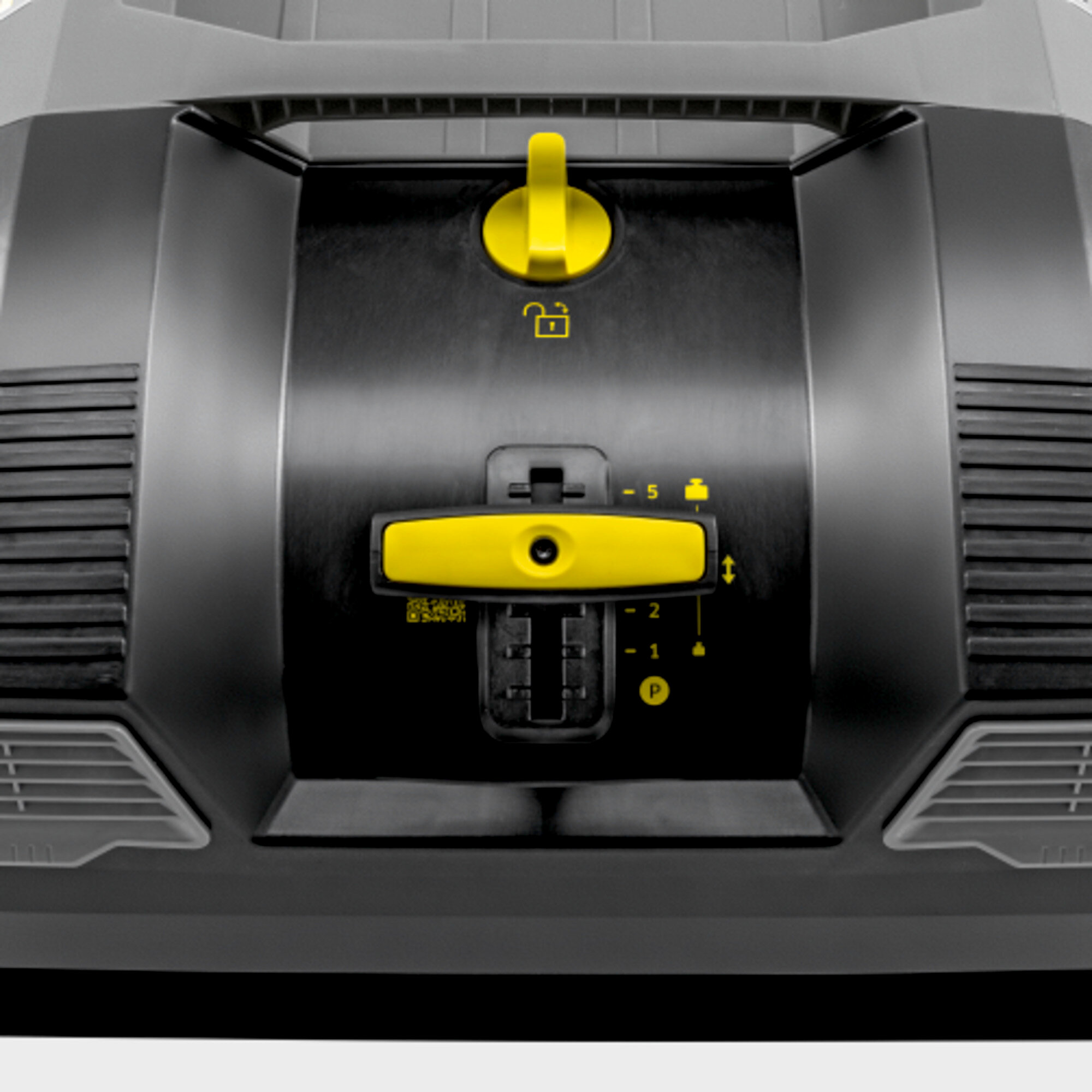 Myjka ciśnieniowa K 7 Power Flex: Uchwyt teleskopowy wykonany z wysokiej jakości aluminium