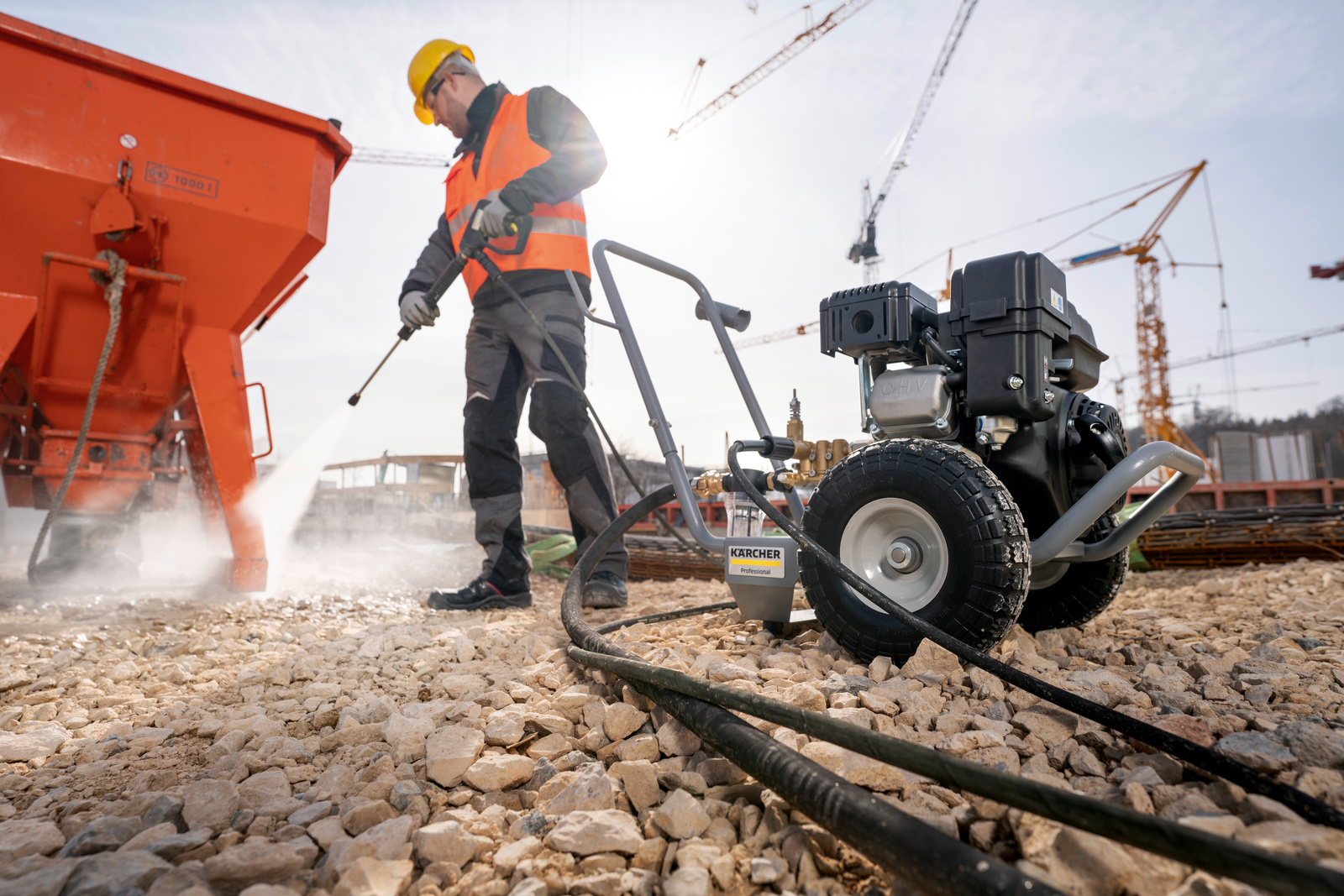 Myjka ciśnieniowa K 7 Power Flex: Wąż wysokociśnieniowy PremiumFlex