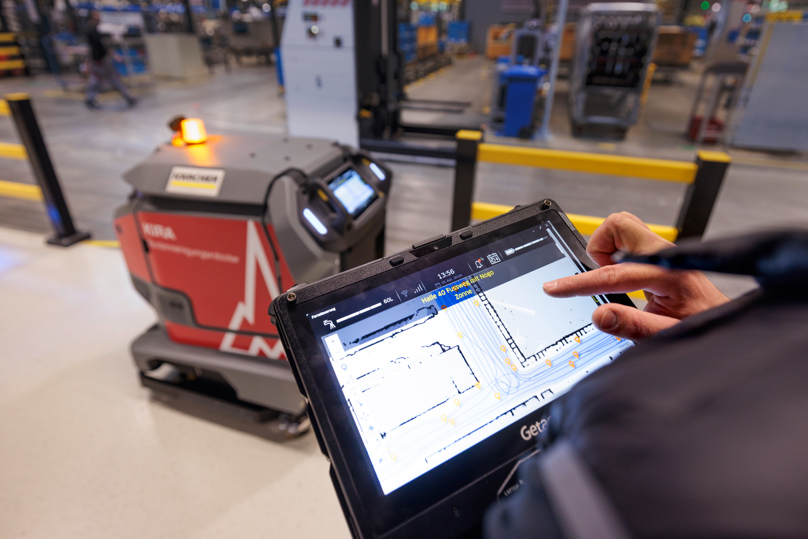 Myjka ciśnieniowa K 7 Power Flex: Uchwyt teleskopowy wykonany z wysokiej jakości aluminium