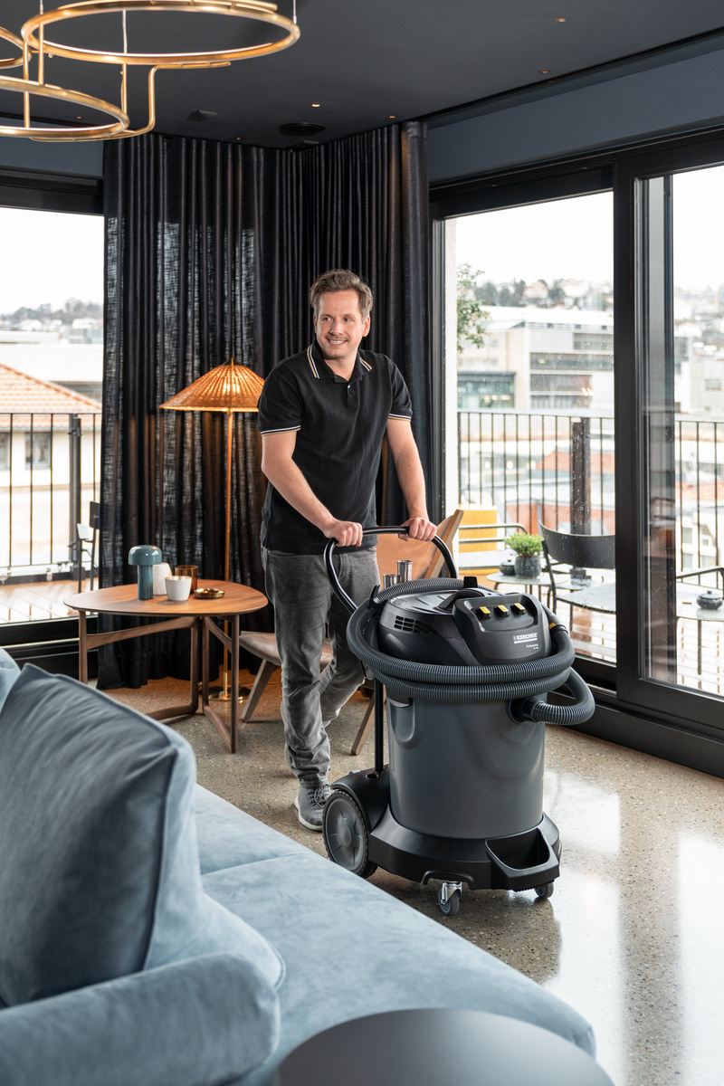 Myjka ciśnieniowa K 7 Power Flex: Plug 'n' Clean — system podawania środka czyszczącego Kärcher