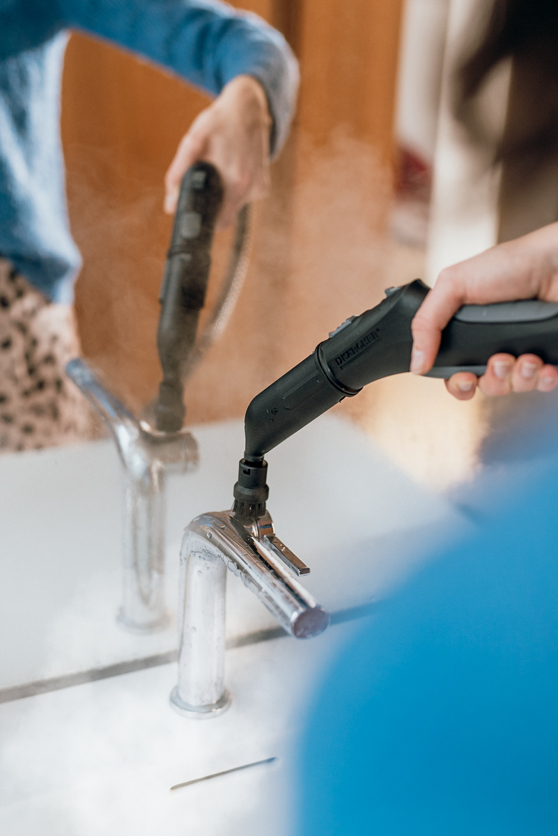 Myjka ciśnieniowa K 7 Power Flex: Uchwyt teleskopowy wykonany z wysokiej jakości aluminium