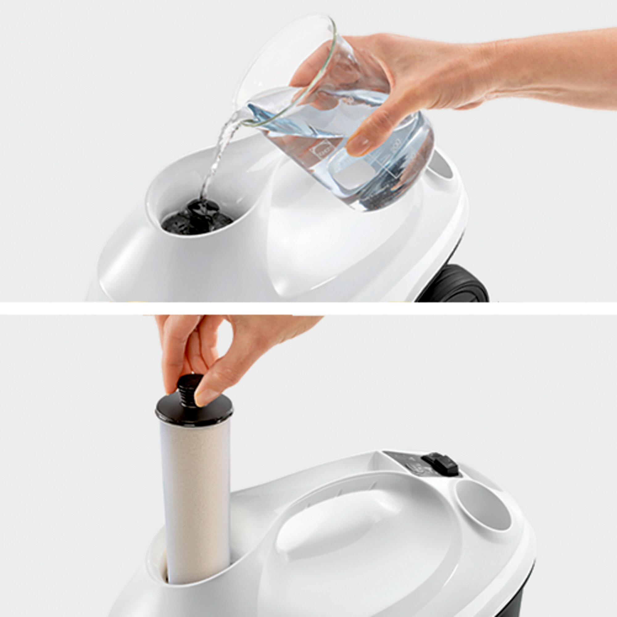 Myjka ciśnieniowa K 7 Power Flex: Plug 'n' Clean — system podawania środka czyszczącego Kärcher