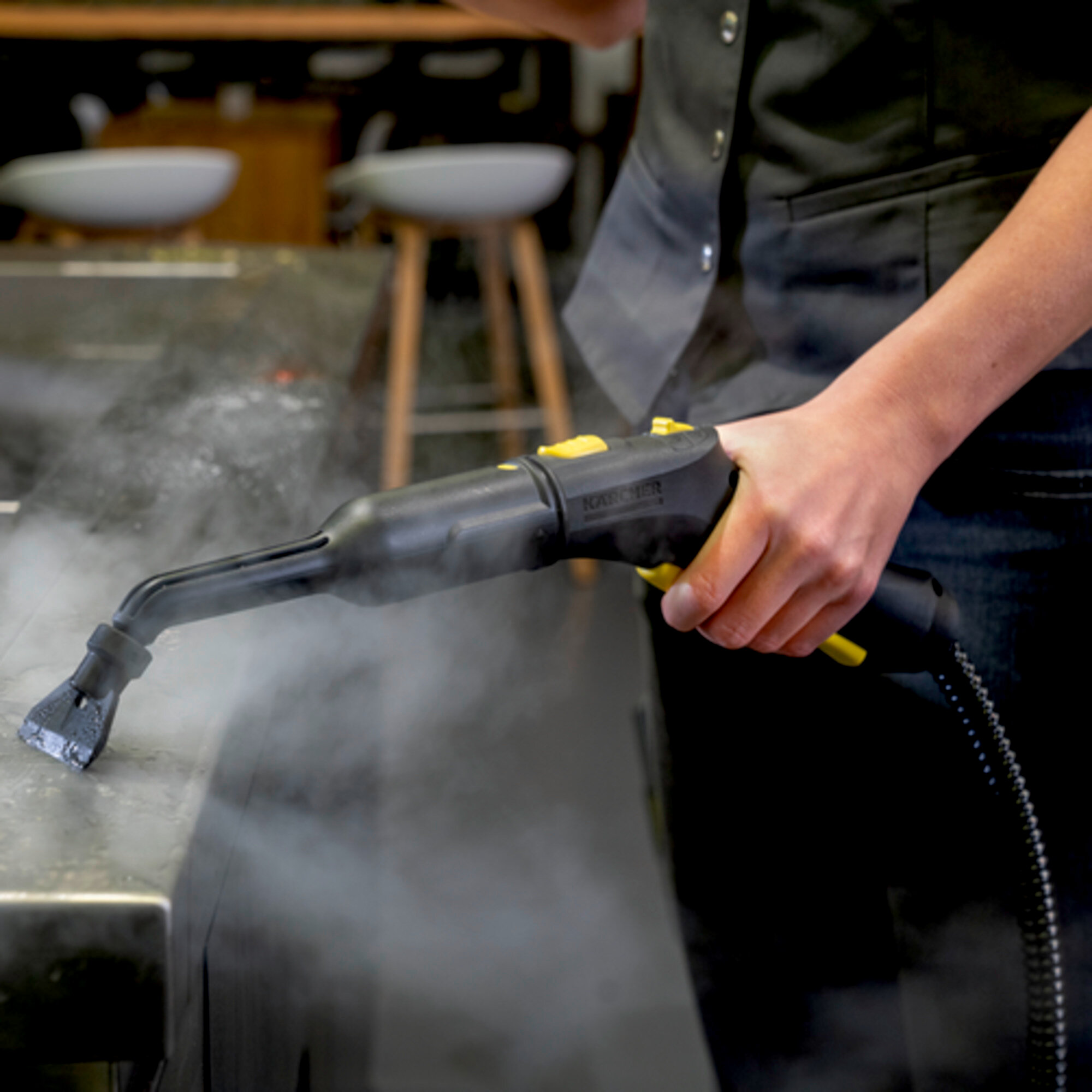 Myjka ciśnieniowa K 7 Power Flex: Plug 'n' Clean — system podawania środka czyszczącego Kärcher