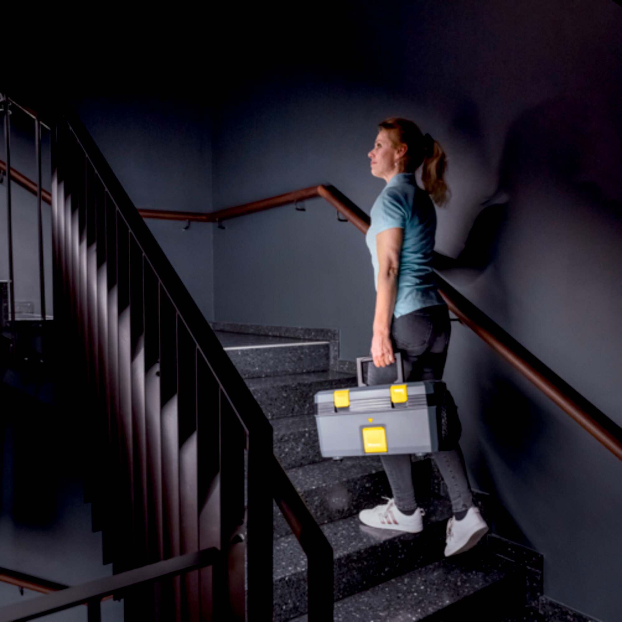 Myjka ciśnieniowa K 7 Power Flex: Uchwyt teleskopowy wykonany z wysokiej jakości aluminium