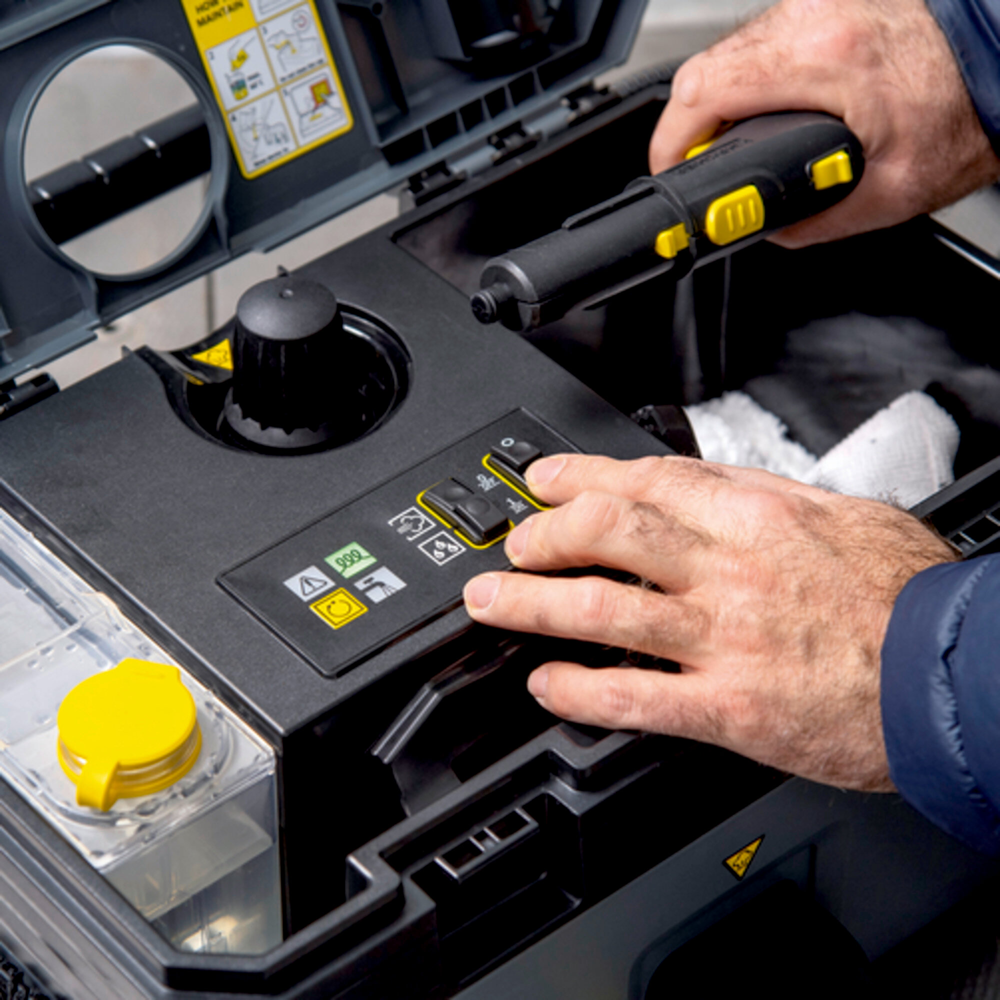 Myjka ciśnieniowa K 7 Power Flex: Wąż wysokociśnieniowy PremiumFlex