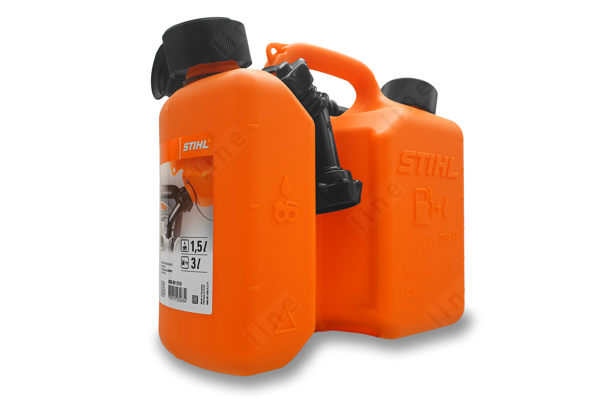 Stihl 00008810124 Kombi-Kanister 3 + 1,5 Liter orange